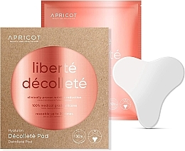 Parche para escote con ácido hialurónico Apricot Decollete Pad With Hyaluron