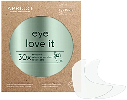 Parches para contorno de ojos con ácido hialurónico Apricot Eye Love It Eye Pads