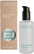 Gel limpiadora para parches de silicona Apricot Rinse And Shine Silicone Pad Cleanser