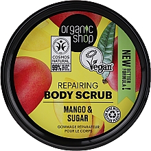 Exfoliante corporal con extracto de mango orgánico & azúcar Organic Shop Body Scrub Organic Mango & Sugar