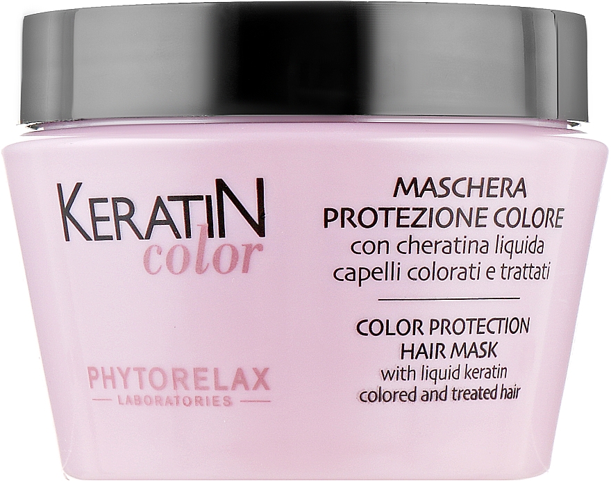 Mascarilla capilar protectora de color con queratina - Phytorelax Laboratories Keratin Color Protection Hair Mask