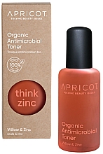 Tónico facial antimicrobiano Apricot Think Zinc Organic Antimicrobial Toner