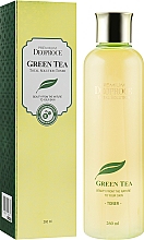 Tónico facial con extracto de té verde Deoproce Premium Greentea Total Solution Toner