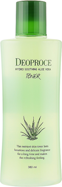 Tónico facial calmante con aloe vera - Deoproce Hydro Soothing Aloe Vera Toner