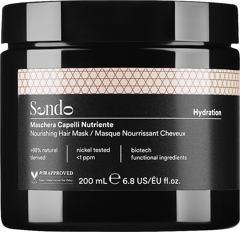 Mascarilla capilar hidratante nutritiva con aceite de aguacate - Sendo Hydration Nourishing Hair Mask