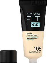 Maybelline Fit Me Matte Poreless Foundation Tekući puder