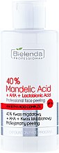 Professzionális peeling "40% Mandulasav + AHA + Laktobionsav" Bielenda Professional Exfoliation Face Program 40% Mandelic Acid + AHA + Lactobionic Acid