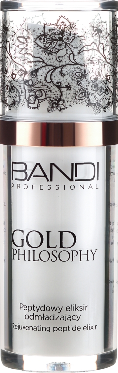 Elisir anti-età con peptidi Bandi Professional Gold Philosophy Rejuvenating Peptide Elixir