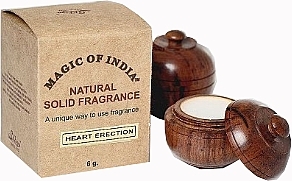 Natural Solid Fragrance Cream "Heart Erection" Shamasa