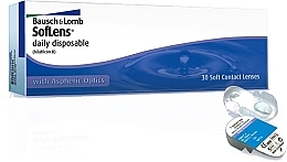 Disposable Daily Contact Lenses, radius of curvature 8.6mm, 30 pcs. Bausch & Lomb SofLens Daily Disposable