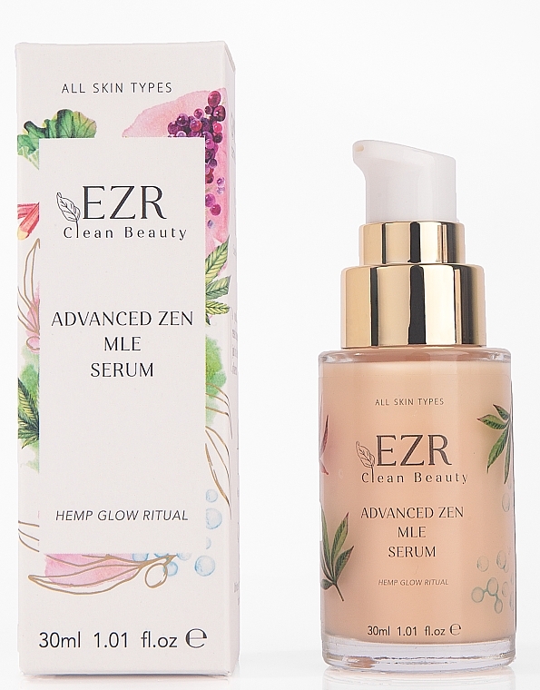 Ламеллярная сыворотка-концентрат для лица - EZR Clean Beauty Advanced Zen Mle Serum