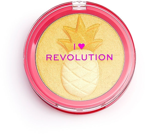 Hailaiteris - I Heart Revolution Fruity Highlighter Pineapple