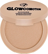 W7 Glowcovotion Shimmer Highlighter and Eyeshadow Compact Shimmer 3 in 1