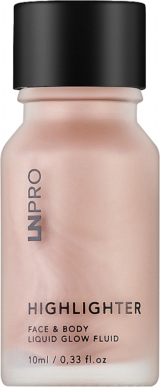 Veido ir kūno hailaiteris - LN Pro Highlighter Face & Body Liquid Glow Fluid