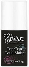 Закрепитель гель-лака Elisium Top Coat Total Matte