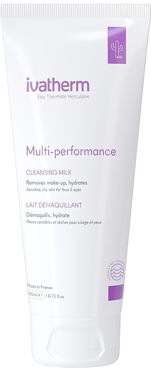 Увлажняющее молочко - Ivatherm Multi-Performance Cleansing Milk Face And Eyes