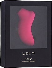 Вибратор, вишневый Lelo Sona Sonic Clitoral Massager