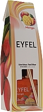 Aromāta difuzors "Mango" Eyfel Perfume Reed Diffuser Mango