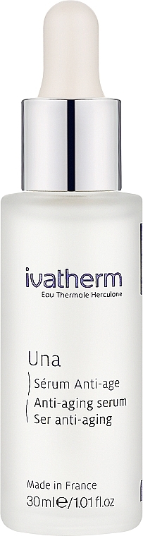 Антивозрастная сыворотка для чувствительной кожи лица - Ivatherm Una Anti-aging Serum