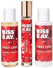 Set Miss Kay First Love Kit (EDP/25ml + 100ml /shower oil + 100ml /shower oil + body lotion )