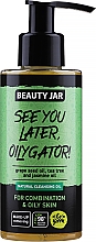 Ulei de față "See You Later, Oilygator!" Beauty Jar Natural Cleansing Oil