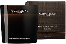 Molton Brown Mesmerising Oudh Accord & Gold Lumânare parfumată cu 3 fitiluri