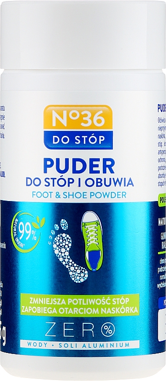 Púder na nohy a obuv - Pharma CF No.36 Foot & Shoe Powder