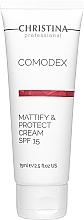 Krém na tvár "Matovanie a ochrana" Christina Comodex Mattify & Protect Cream SPF15