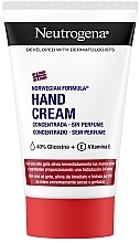 Koncentrovaný krém na ruky "Nórsky vzorec" bez vône Neutrogena Norwegian Formula Concentrated Hand Cream Unscented