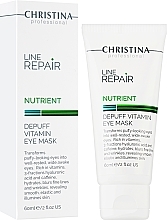 Vitamínová omladzujúca maska na očné okolie Christina Line Repair Nutrient Depuff Vitamin Eye Mask