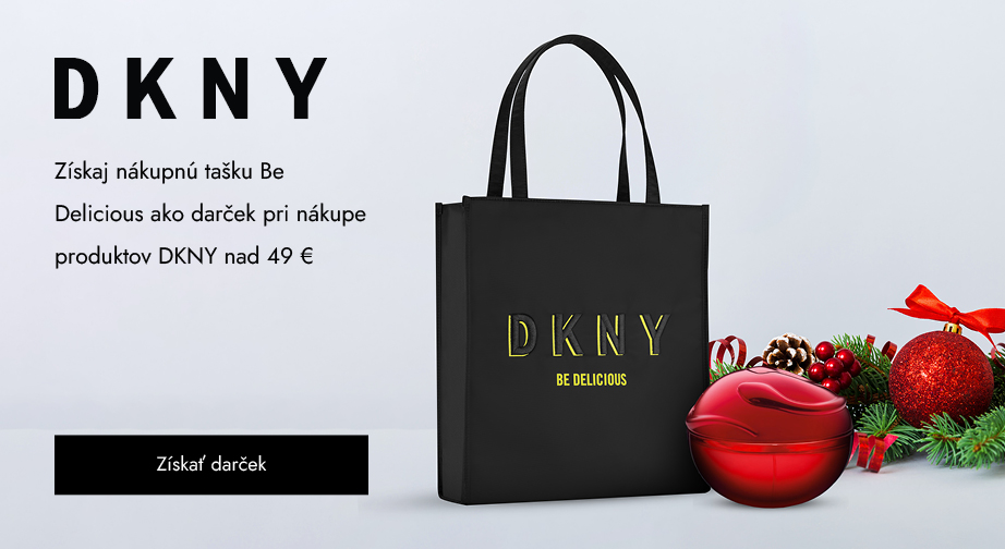 Získaj nákupnú tašku Be Delicious ako darček pri nákupe produktov DKNY nad 49 €