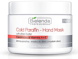 Studená parafínová maska na ruky s bambuckým maslom Bielenda Professional Cold Paraffin Hand Mask With Shea Butter (400 g)