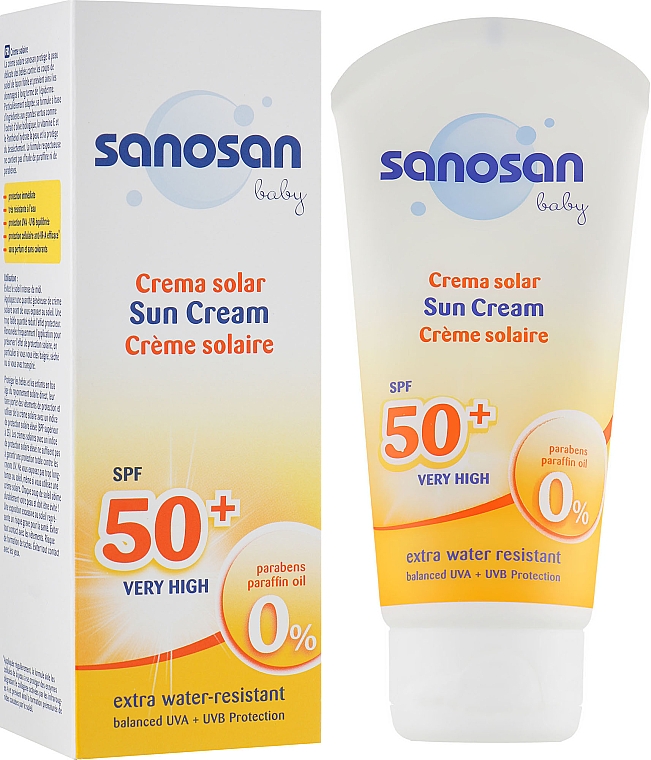 Sonnencreme für Kinder - Sanosan Baby SPF 50