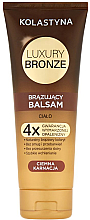 Bräunungsbalsam für dunkle Haut Kolastyna Luxury Bronze Tanning Balm