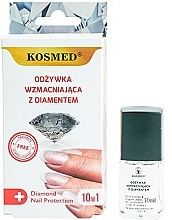 Nagelconditioner mit Diamantpulver  Kosmed Diamond Nail Protection 10in1