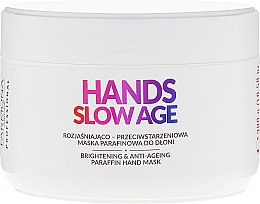 Aufhellende Anti-Aging Handmaske mit Paraffin gegen Pigmentflecken Farmona Professional Hands Slow Age Brightening And Anti-ageing Paraffin Hand Mask