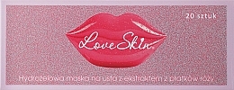 Hydrogel-Lippenpatches mit Rosenextrakt Sersanlove Rose Moisturizing Lip Mask