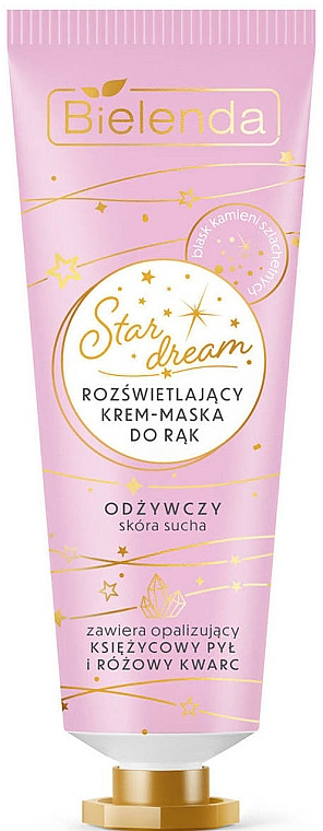 Nährende Creme-Maske für die Hände Bielenda Star Dream Hand Cream