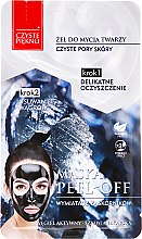 Peel-Off-Maske für das Gesicht mit Aktivkohle Czyste Piekno Peel Off Mask