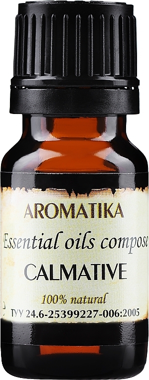 Beruhigende Aromakomposition aus natürlichen ätherischen Ölen - Aromatika