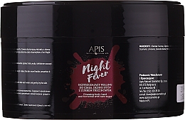 Peeling für Körper, Hände und Füße mit Rohrzucker Apis Professional Night Fever Peelling For Body, Hand And Foot