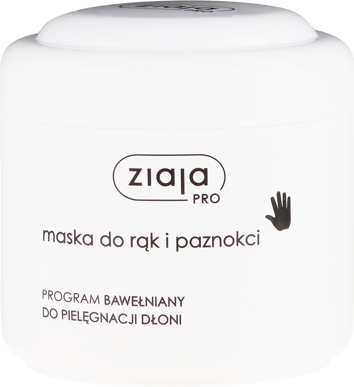 Hand- und Nagelmaske mit Rapsöl und Vitamin C - Ziaja Pro Hand and Nail Mask