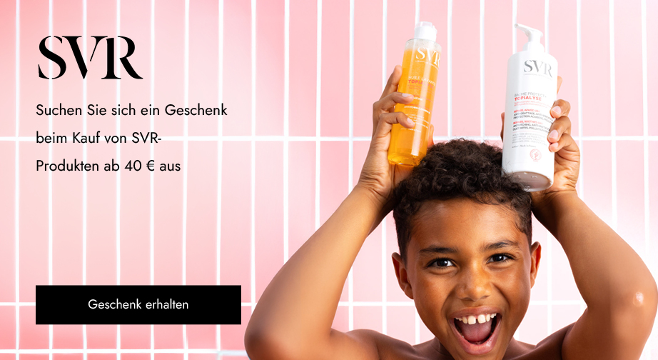 Suchen Sie sich ein Geschenk beim Kauf von SVR-Produkten ab 40 € aus