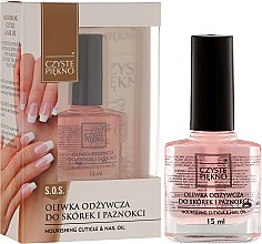 Pflegendes Nagel- und Nagelhautöl Czyste Piekno Nourising Cuticle & Nail Oil