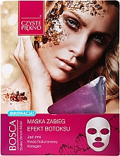 Botox-Tuchmaske für das Gesicht mit Schlangengift, Hyaluronsäure und Kollagen Czyste Piekno Bosca Botox Effect Mask