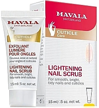 Aufhellendes Nagelpeeling Mavala Cuticle Care Lightening Nail Scrub