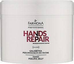 Reparierendes Handpeeling mit Pfirsichextrakt Farmona Professional Hands Repair Peach