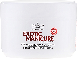 Zucker Handpeeling Farmona Professional Egzotic Manicure Scrub