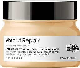 Máscara revitalizante para cabelo L'Oreal Professionnel Absolut Repair Gold Quinoa +Protein Mask