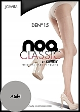 Collants para mulheres "Jowita", 15 Den, ash Knittex